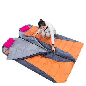 Stock per adulti campeggio <span class=keywords><strong>sacco</strong></span> a <span class=keywords><strong>pelo</strong></span> ispessito inverno caldo primavera estate interconnettibile busta allungabile stile esterno tenda - Product Image 5