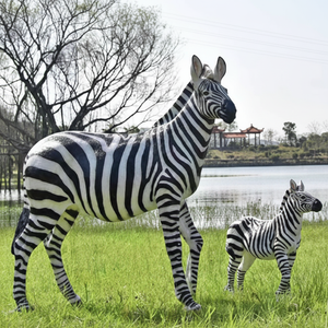 Lámpara decorativa con motivo de cebra para exteriores, IP65, para iluminación de parques, zoológicos y calles. - Product Image 1