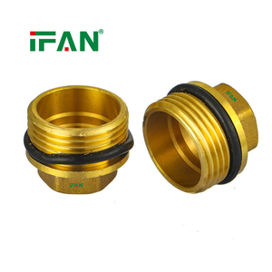 Conexiones <span class=keywords><strong>de</strong></span> Latón <span class=keywords><strong>para</strong></span> Tuberías IFAN, Conexión Roscada <span class=keywords><strong>de</strong></span> Latón <span class=keywords><strong>para</strong></span> Suministro <span class=keywords><strong>de</strong></span> <span class=keywords><strong>Agua</strong></span>, Tapón <span class=keywords><strong>de</strong></span> Latón <span class=keywords><strong>de</strong></span> 1/2''-1'' - Product Image 1