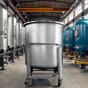 Réservoir mobile de stockage d'acide chimique d'activité chimique très corrosif en acier inoxydable 316L 304 de 500L 800L 1000L - Product Image 4