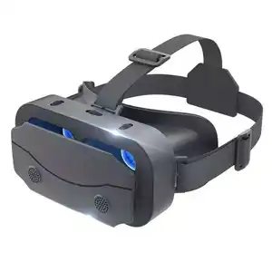 Oem 로고 오리지널 7 인치 Vr HD 무료 3D 비디오 안경 4k Vr 같은 헤드셋 3d 영화 감상 용 바이저