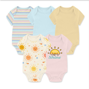 Conjunto de Ropa de Verano para Bebé de 0 a 24 Meses, Ecológico, de Algodón, para Niña y Niño - Product Image 4