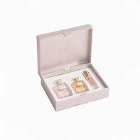 Ensemble de parfums personnalisés de 10 ml, flacon roll-on, fermeture magnétique, matériaux recyclés, doublure en éponge, logo personnalisé, vernissage, dossiers