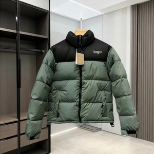 Doudoune d'<span class=keywords><strong>hiver</strong></span> de haute qualité à col montant, isolante pour l'extérieur, confortable, grandes tailles - Product Image 5