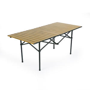 Mesa de Jantar Premium Dobrável Leve de Alumínio para Camping, Churrasco, Viagens de Carro - Mobiliário Portátil para Uso ao Ar Livre - Product Image 5