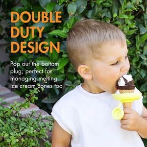 Support à glaces créatif neuf, support à sucettes glacées en silicone anti-goutte, support à collations glacées pour enfants, bâtonnets à sucettes glacées - Product Image 6