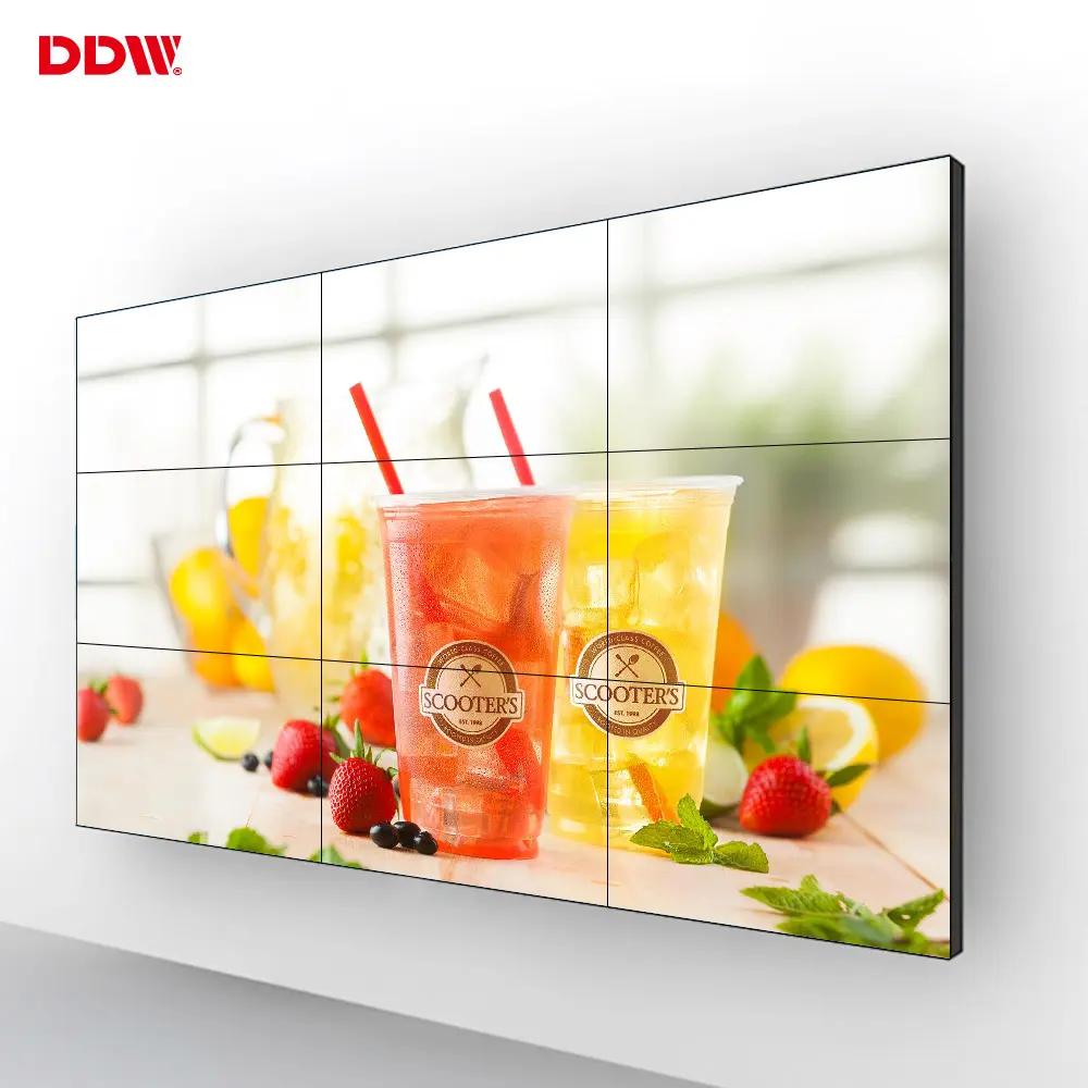 Günstige 46 55 Zoll 1x3 3x2 2x3 nahtlose LCD-Displayst änder interaktive Touchscreen-Videowand