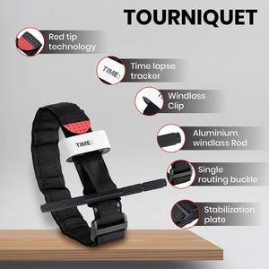 Bolsa médica <span class=keywords><strong>Kit</strong></span> de primeros auxilios individual táctico compacto <span class=keywords><strong>Kit</strong></span> de trauma IFAK con torniquete - Product Image 6