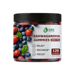 Gummies Apaisantes et Stimulantes d'Humeur du Fabricant : Complément Herbal au Magnésium et à l'Ashwagandha - Product Image 1