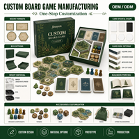 Jeu de société éducatif personnalisé sur la nature, jeu de cartes stratégiques à tuiles hexagonales pour l'éducation en classe