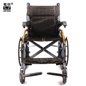 Fauteuil roulant manuel en aluminium de transport de voyage de fauteuil roulant pour personnes âgées handicapées - Product Image 6