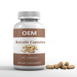 Cápsulas de Baicalina Pura, Extracto Natural de Scutellaria Baicalensis, Suplemento Herbal Antioxidante para el Apoyo de la Salud Corporal - Product Image 1