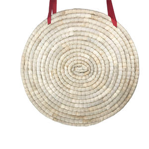 Bersaglio per tiro con l'arco tradizionale fatto a mano in paglia, 50x2 cm, per allenamento e caccia, spessore rinforzato per esterni - Product Image 6