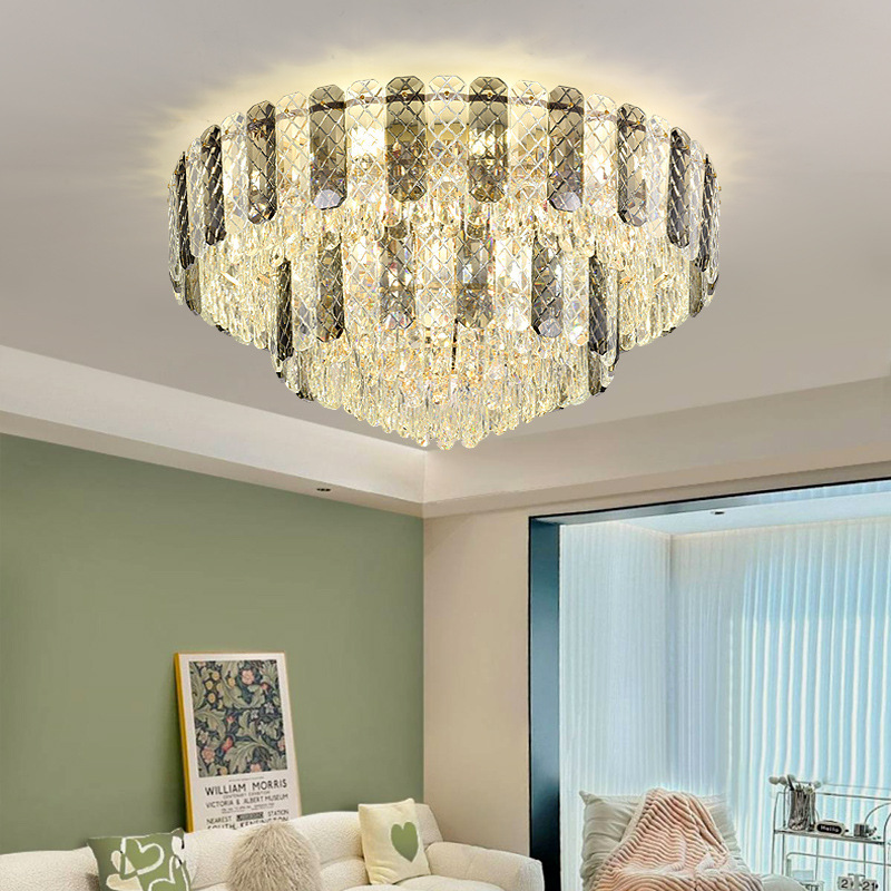 JYLIGHTING High-End Elegant LED Ceiling Lamp Luxury European-Style Chandelier for Living Room Bedrooms & Dining Rooms