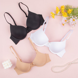 <strong>Comfort</strong> <strong>Bras</strong> for Women <strong>UK</strong>,with Underwire Support <strong>Bras</strong> Smooth Sexy Deep V Adjustable Push up <strong>Bra</strong> for T Shirt Everyday Wear - Product Image 2