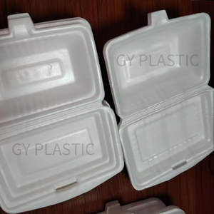 Contenants alimentaires en mousse à 3 compartiments, boîte à lunch jetable, adaptée pour les plats à emporter, les repas à emporter et la préparation de repas - Product Image 1