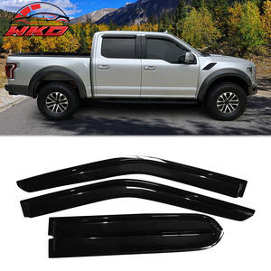 Visera para Ventana de Ford F150 Crew Cab 15-25 / Para F250 a F450 17-25, Protector de Lluvia Acrílico para Ventana Lateral de Puerta de Coche - Product Image 1