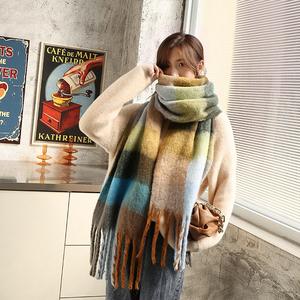 Nuove Sciarpe di Disegno di Modo Controllato Del Progettista Sciarpe Versione Coreana di Alta Qualità di Inverno Delle Donne Sciarpa - Product Image 3