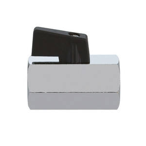 Rubinetto a Sfera Femmina con Leva Nera 3/4" DN 12 PN 10 Valvola di Riempimento - Product Image 1