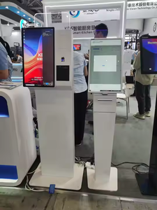 Kiosque de commande automatique à écran tactile de 21,5 pouces, terminal de paiement en libre-service pour restaurant avec scanner et imprimante thermique - Product Image 5