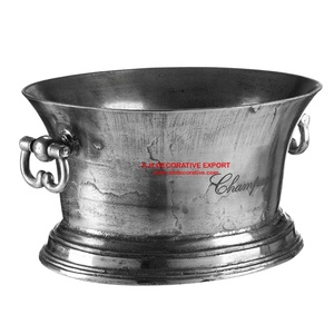 Vente en gros de seau à glace champagne de haute qualité de luxe pour bouteille de bière décoration de fête refroidisseur de vin pour Restaurant Bar - Product Image 4