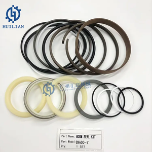 <span class=keywords><strong>DH60</strong></span>-7 <span class=keywords><strong>Arm</strong></span> Cilinder Giek Cilinder Emmer Cilinder Afdichting Olieafdichting Voor Mini Rupsgraafmachine - Product Image 2