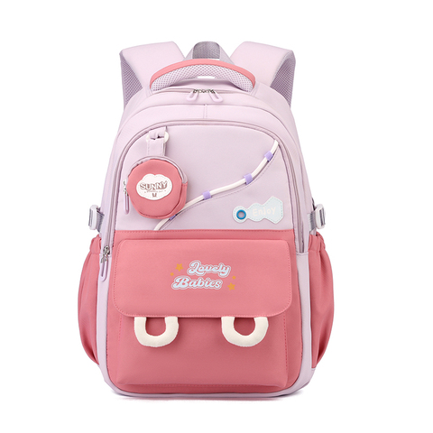 High Quality Cute Elementary Girls School Backpack Popular Stylish Children School Bag 8-15 Years Teens Bookbag Mochila Escolare