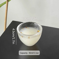 Verres à shot de style japonais, verres à shot minimalistes avec carafe, adaptés au thé de l'après-midi