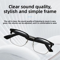 Nouvelle mode GS13 lunettes intelligentes BLE5.4 connectivité IPX-6 étanche AI reconnaissance vocale pliable traduction 1080P FHD double