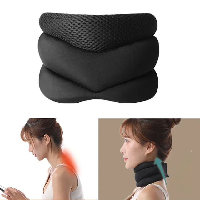 Memory Foam Neck Support Cervical Vertebra Relief Neck Pain Support Braces Collar Stretcher Medical Orthopedic Pillow Collar