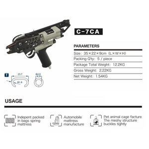 Specht Pneumatische C Hog Ring Nietmachine C7C Tang - Product Image 4