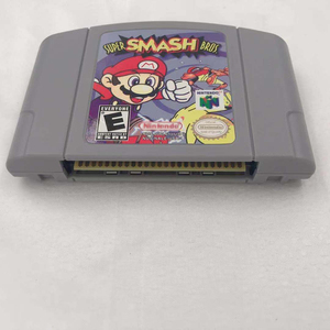 Siêu Smash Bros N64 trò chơi video game thẻ ngôn ngữ tiếng Anh trong kho - Product Image 2