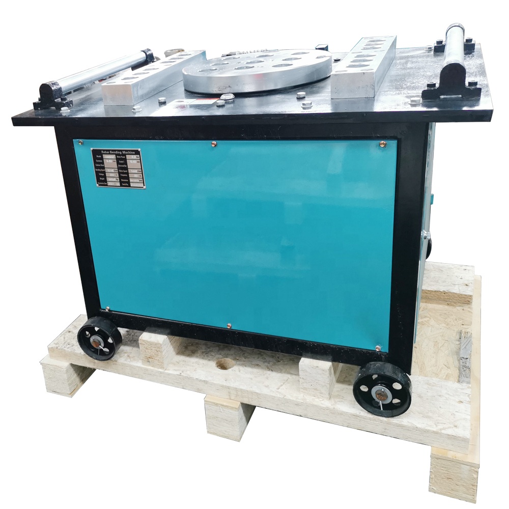 Стальной стержень, гибочный станок, Круглая стальная труба, гибочный станок GW50, Электрический гибочный станок для арматуры