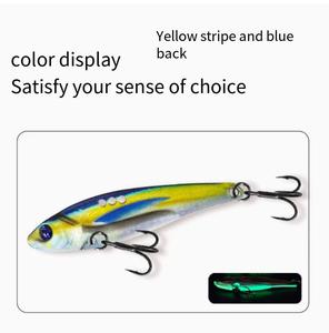 Señuelo Vibrador VIB de Aleación de Zinc Impreso en 3D, Colorido, de Largo Alcance, para Pesca de Lubina y Culter en Agua Dulce, 5g-14g, Venta Caliente Aotuo - Product Image 3