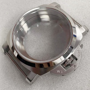 Boîtier de montre 44MM avec coque en acier inoxydable brossé PAM pour <span class=keywords><strong>mouvement</strong></span> mécanique <span class=keywords><strong>ETA</strong></span> <span class=keywords><strong>6497</strong></span>/6498 pour série ST3600/ST3620 - Product Image 1