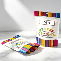 Sachet Doypack en plastique à fermeture éclair, finition mate, personnalisé, avec trou rond, pour bonbons – Haute Qualité, Vente Chaude
