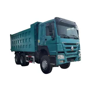 Camiones de basura usados SINOTRUK howo export only 371hp camión de basura de construcción urbana 6x4 camiones pesados transportistas de basura
