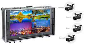 Seetec 28 "4K màn hình 3840*2160 <span class=keywords><strong>CCTV</strong></span> giám sát & làm phim 4K280-9hsd-co 4k Carry-on phát sóng màn hình - Product Image 2