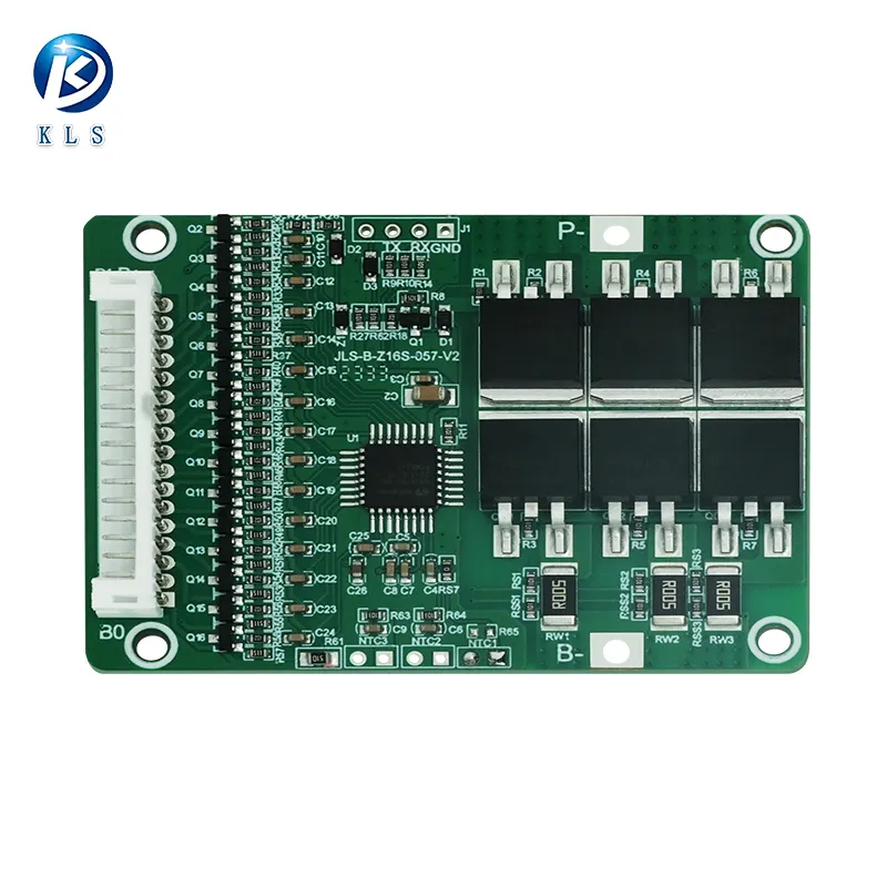 KLS PCBA Assembly Manufacturer 10S bms 36V 20A bms battery board with balance Temperature protection e-bike BMS