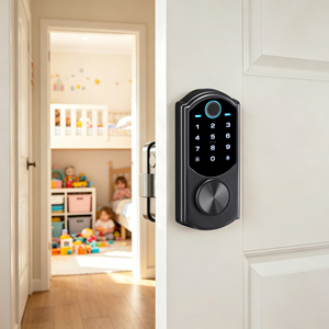 Serratura Intelligente per Porta d'Ingresso Quattro in Uno con Modalità di Sblocco Multiple, Ampiamente Utilizzata in Edifici Commerciali e Uffici - Product Image 1