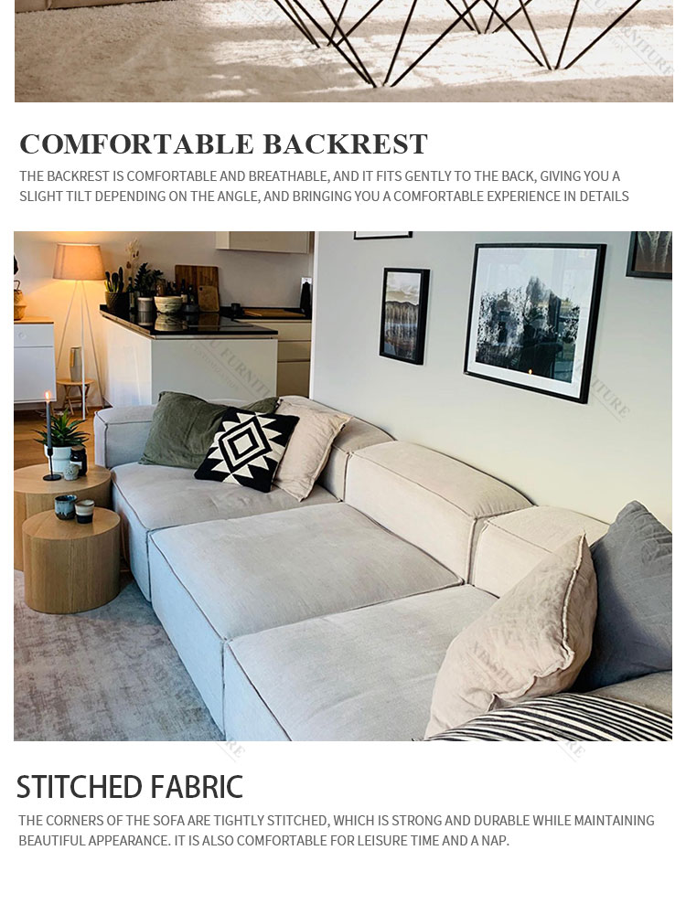 Design U Shape Sofa Italian Style Large Modern Cover Leather Antique Chinese Set Time Living Packing Room Furniture Adjustable