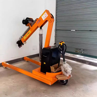 Eterlift Kleiner Elektrischer Mobiler Hebekran Batteriebetriebener Mini-Auslegerkran Tragbares Lager-Hebezeug