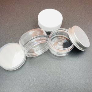 Pots ronds en plastique PET de 20 ml pour crème contour des yeux, avec couvercle à vis en plastique, base en PP anti-fuite, capacité de 10 g, petits pots pour savon liquide, soins personnels - Product Image 5