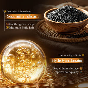 Champú en Gel SADOER con Ginseng y Colágeno, Control de Grasa, Suavizante, Nutritivo, Anticaspa, 500mL, Limpieza Suave, Brillo y Luminosidad Profunda - Product Image 4