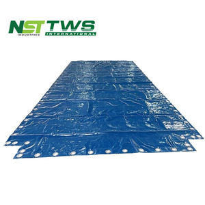 900GSM 방수 방수포 20Ft 및 40Ft 오픈 탑 배송 트럭 컨테이너 방수포 커버 - Product Image 3