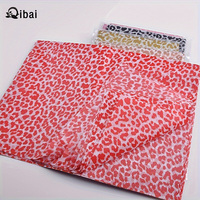 Qibai papier de soie emballage cadeau artisanat motif léopard fait à la main emballage cadeau papier de soie bricolage pour fête mariage décor