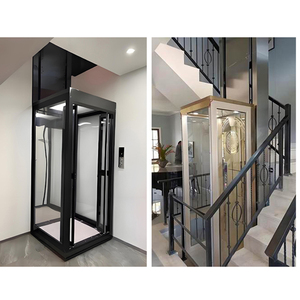 Plataforma Elevadora de Tracción sin Eje de Bajo Costo, 3 Pisos, 400 kg, Velocidad de 0.4 m/s, Certificación ISO9001/CE, Elevador Doméstico Pequeño - Product Image 2