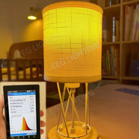 E26 E27 A60 7W Ampoule Globe SMD à spectre complet 3 modes Blocage de la lumière bleue Ambre Sommeil sans scintillement Résidentiel CRI98 Dimmable
