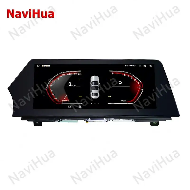 Navihau 12.3 "HD Car Dvd Player Cho BMW 5 Series CIC NBT Với 3 Gam GPS BT Đài Phát Thanh Stereo RDS USB SD Chỉ Đạo Wheel