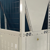 Pompe à chaleur pour piscine 70KW 90KW T3 Wifi à commande intelligente, chauffage et refroidissement SPA, 75KW, usage commercial, échangeur de chaleur en titane PPR, 460V/380V